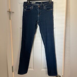 AG Adriano Goldschmied Women's Dark Blue Skinny Jeans